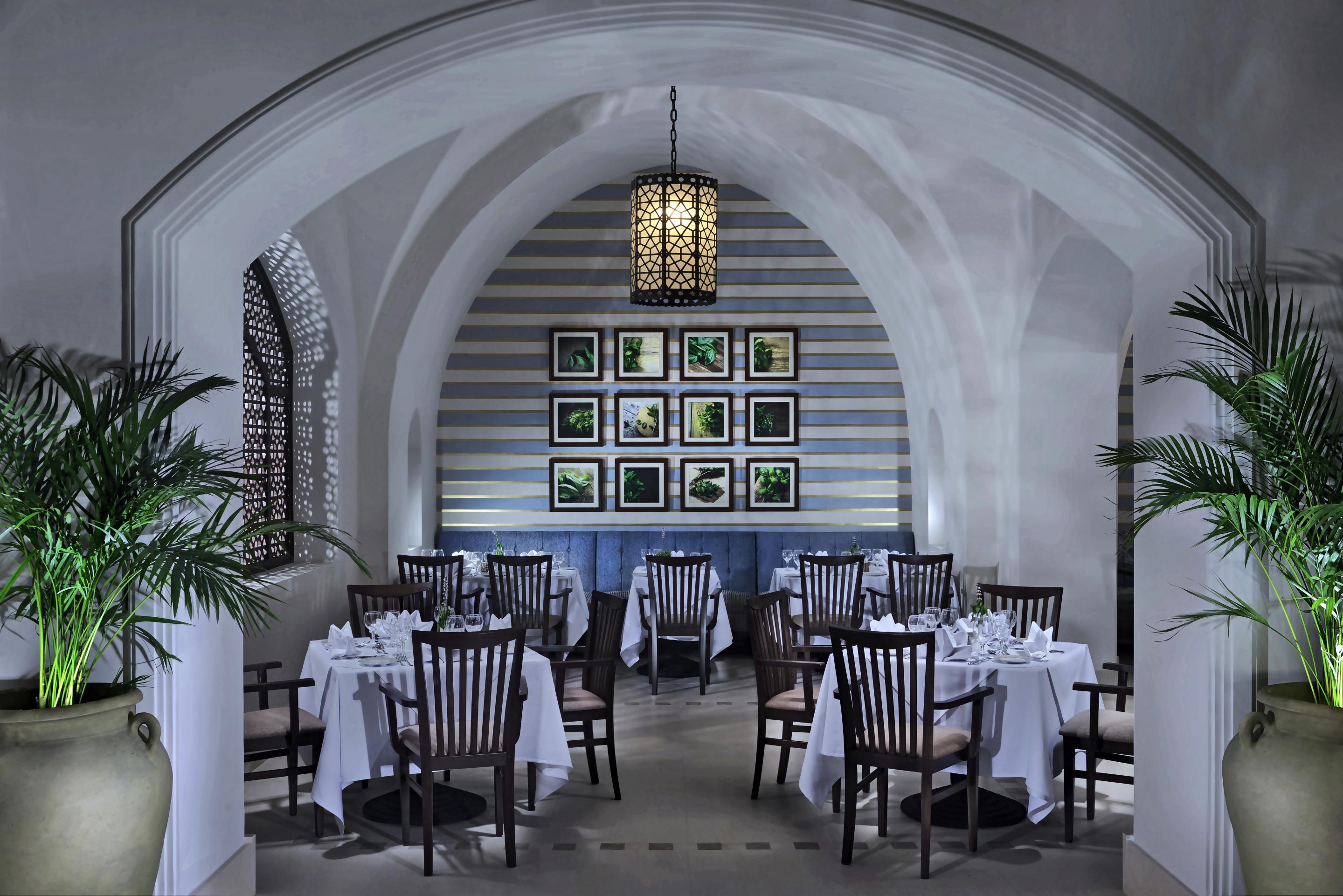 Hotel Steigenberger Alcazar Sharm el Sheikh Esterno foto The interior of the restaurant