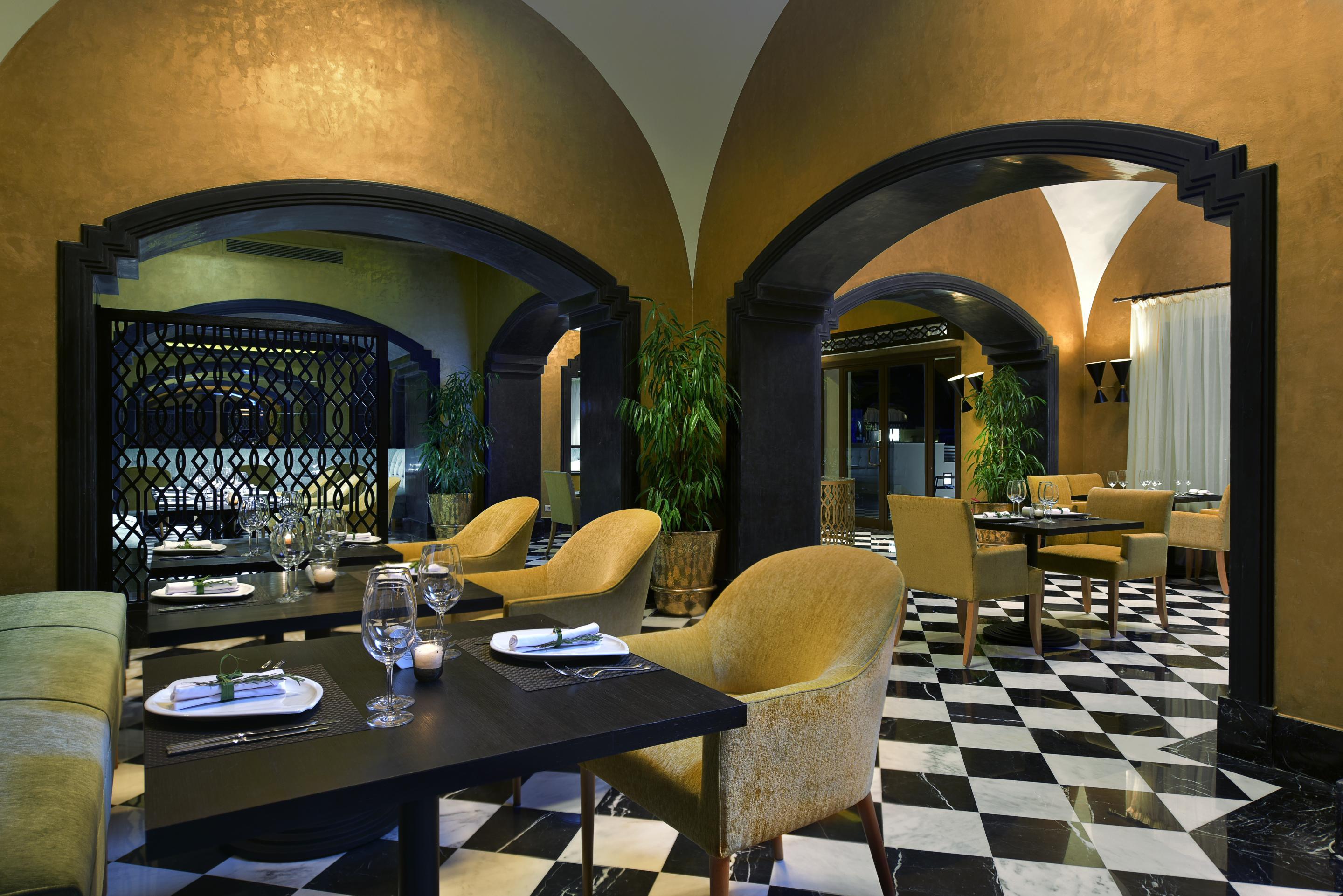 Hotel Steigenberger Alcazar Sharm el Sheikh Esterno foto The restaurant