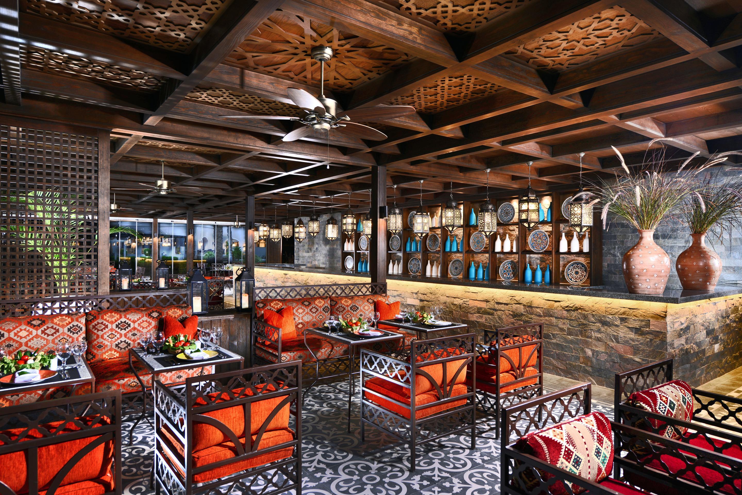 Hotel Steigenberger Alcazar Sharm el Sheikh Esterno foto 3D interior rendering of a restaurant
