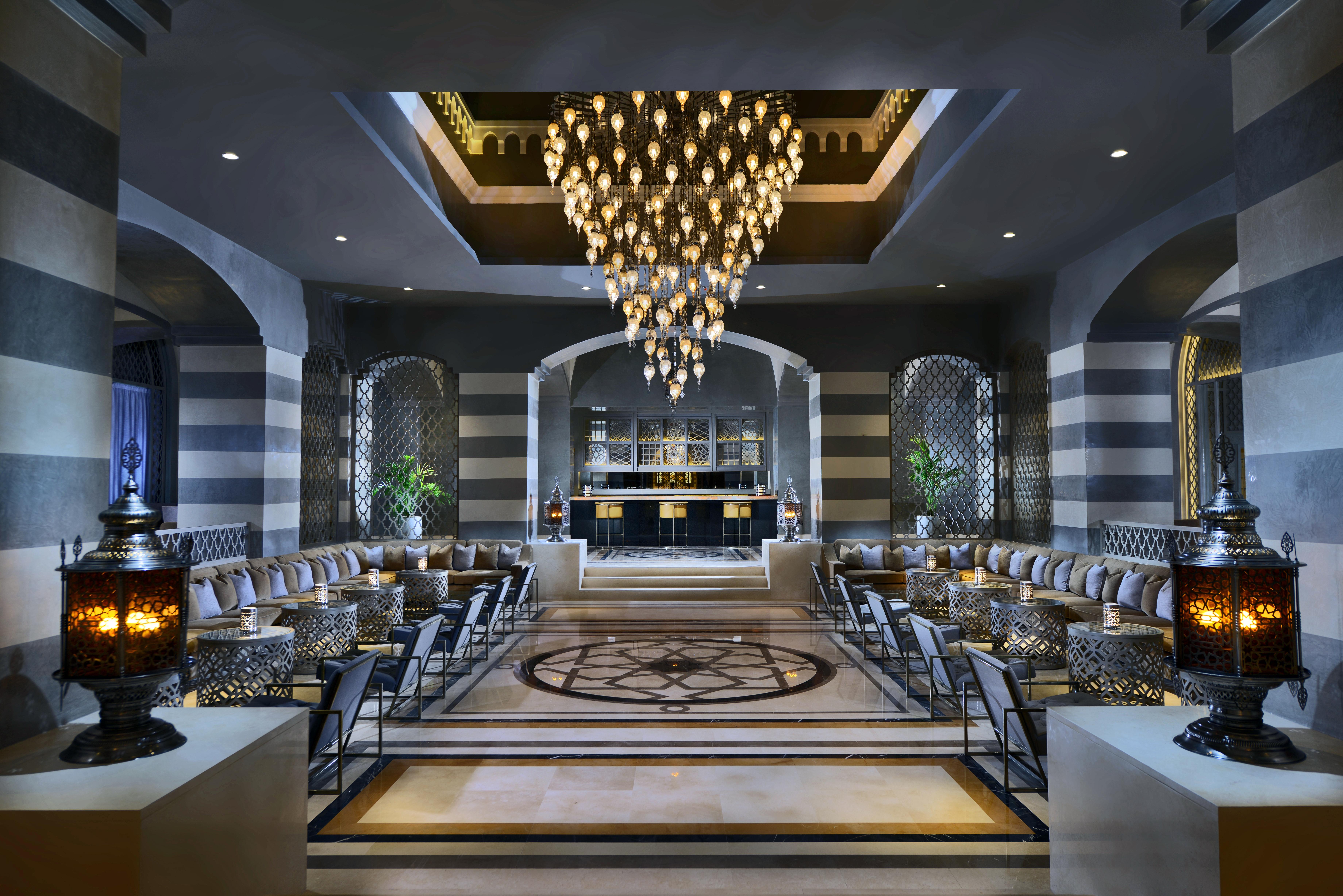 Hotel Steigenberger Alcazar Sharm el Sheikh Esterno foto The interior of the hotel